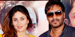 Satyagraha at the press conference of film actors Ajay Devgan, Kareena Kapoor, Arjun Rampal