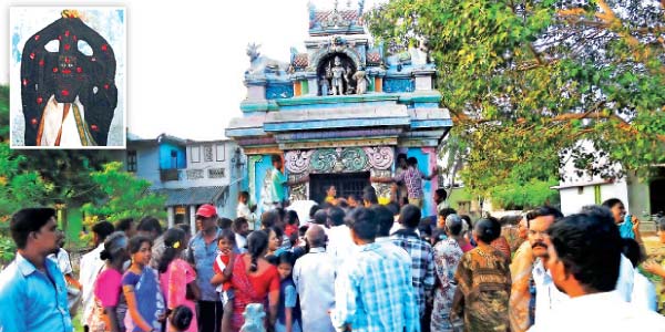 did god statue opened eyes in uttukkottai