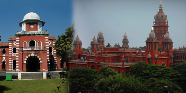 HC Chennai, Anna University, 70 buildings, including the traditional status
